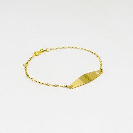 PULSERA IDENTIDAD /O.AMARILLO